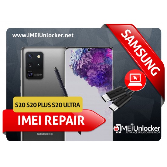 SAMSUNG S20 , S20 PLUS , S20 ULTRA USA MODEDLS REMOTE IMEI REPAIR BY USB