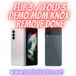 SAMSUNG FOLD 3/ FLIP 3/ FOLD 2 / DEMO RETAIL MDM KNOX ENROLLMENT REMOVAL SERVICES ON